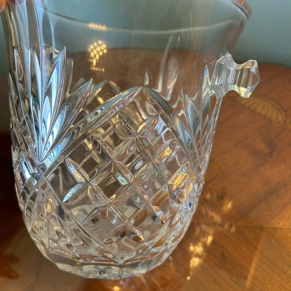 Vintage Dublin champagne ice bucket by Godinger, New Years Eve